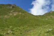 74 Risalgo alla Bocchetta Triomen (2205 m)